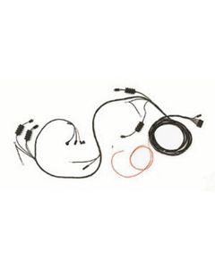 1963 Corvette Rear Body And Lights Wiring Harness Coupe Without Back-Up Lights Show Quality	