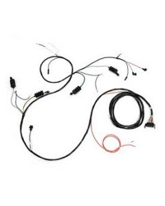 1965 Corvette Rear Body And Lights Wiring Harness Convertible With Back-Up Lights Show Quality	