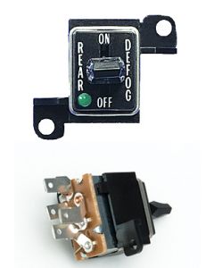 1978-1980 Corvette Rear Window Defroster Switch	