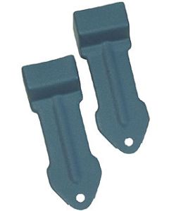 Seat Belt Boots, Medium Blue, 1965-1966Early