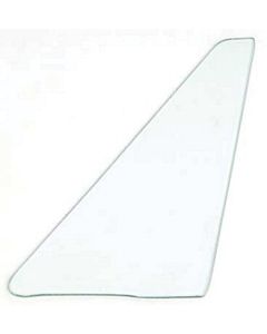1963-1967 Corvette Vent Glass Non Date-Coded Convertible Clear Right	