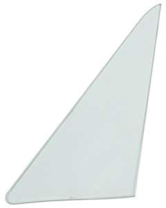 1963-1967 Corvette Vent Glass Non Date-Coded Coupe Clear Right	