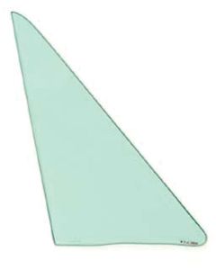 1963-1967 Corvette Vent Glass Non Date-Coded Coupe Tinted Right	