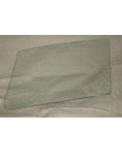 1963-1967 Corvette Door Glass Non Date-Coded Convertible Clear Left	