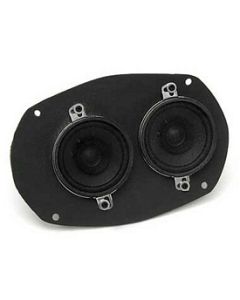 1963-1967 Corvette Custom Autosound Dual Custom Stereo Speaker 60 Watt For Cars WithAir Conditioning	