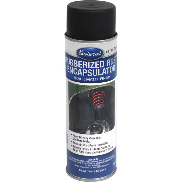 Eastwood Rubberized Rust Encapsulator Black Aerosol 15oz