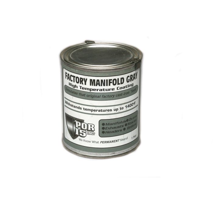 POR15 Exhaust Manifold Paint Eckler's Corvette