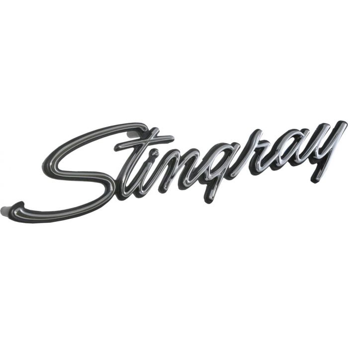 Stingray Sold as Each 1969-73 Corvette Front Fender Emblem 