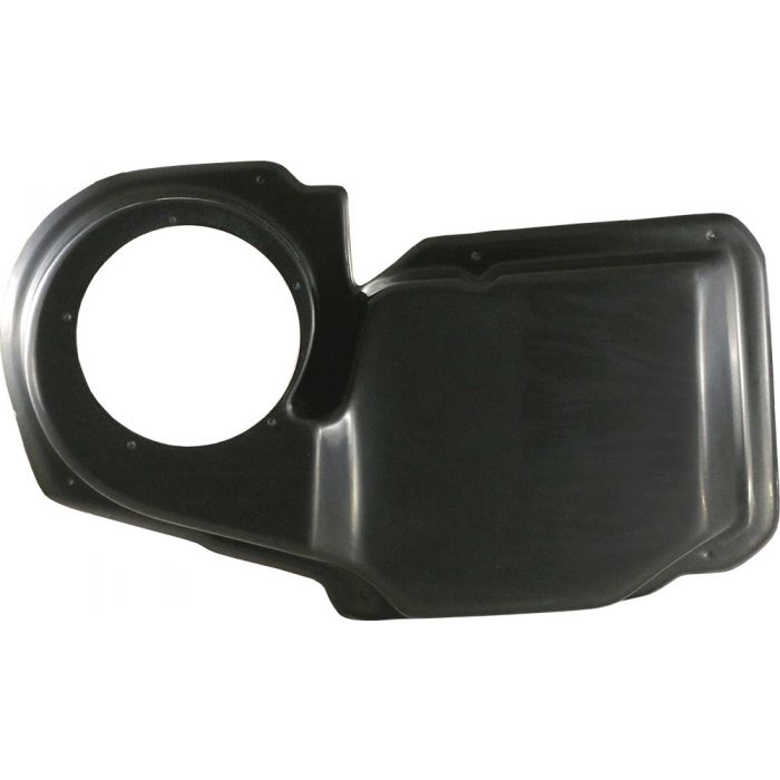 BMR 78-87 G-Body A/C Delete Panel (Aluminum) - Black Hammertone