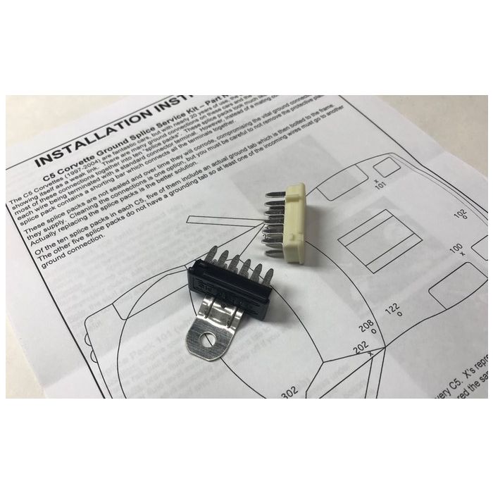 Eckler's 19972004 Corvette C5 Corvette Splice Pack Service Kit