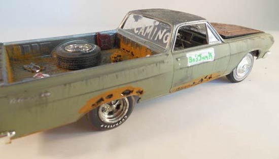 El-Camino-model-car