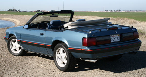 1987-Mustang-LX-rear-view-