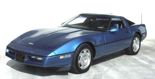 1988-1989 Corvette C4 Engine ID Metal Data Spec Plate L-98 245 HP Console 