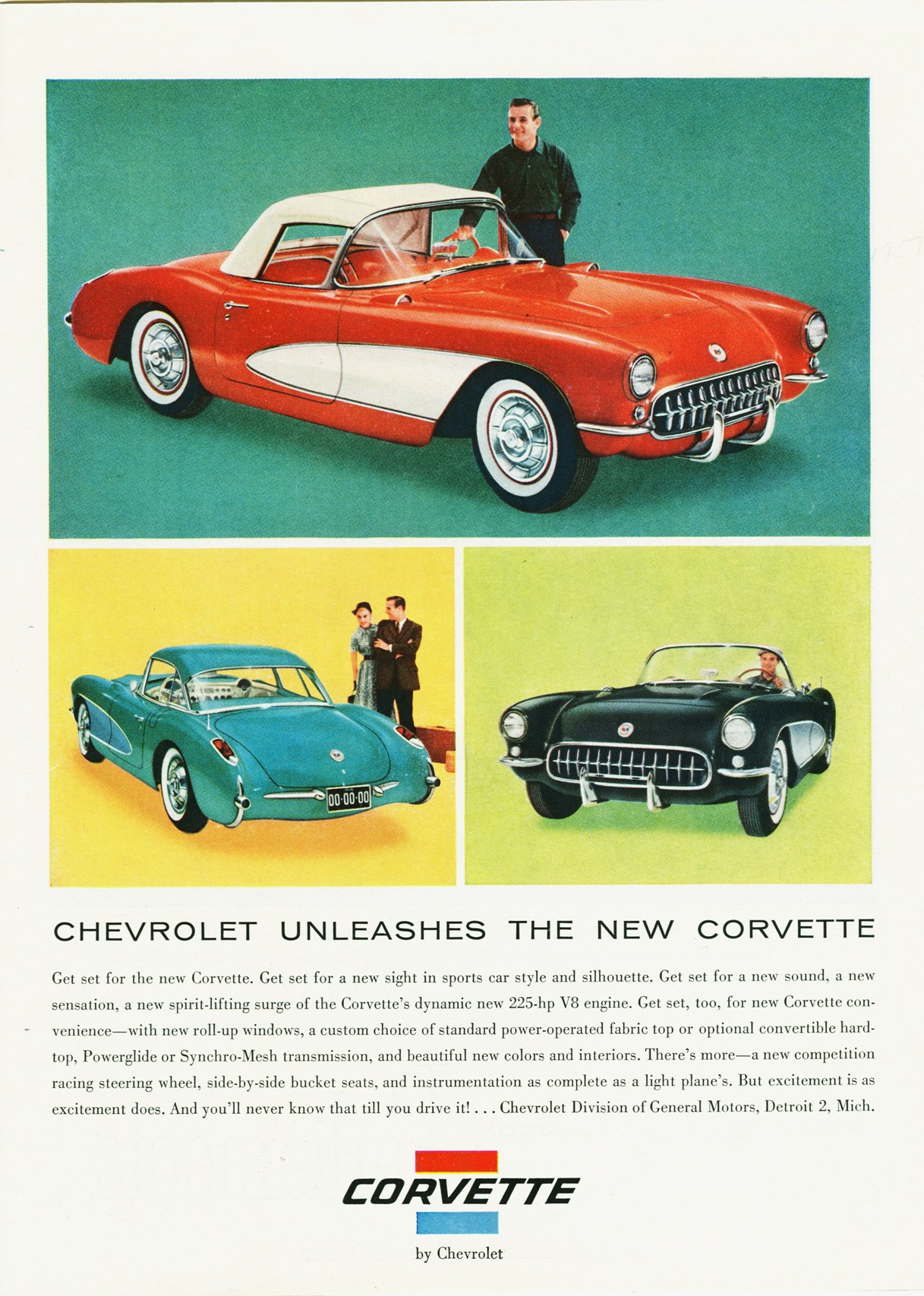 1956 Corvette Ad