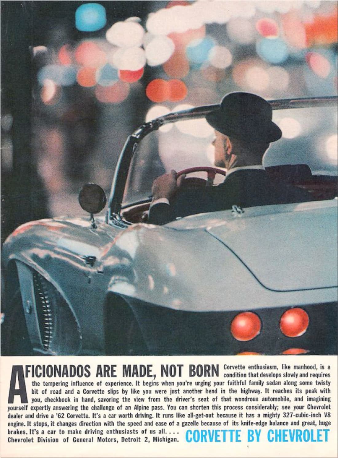 1962 Corvette Ad