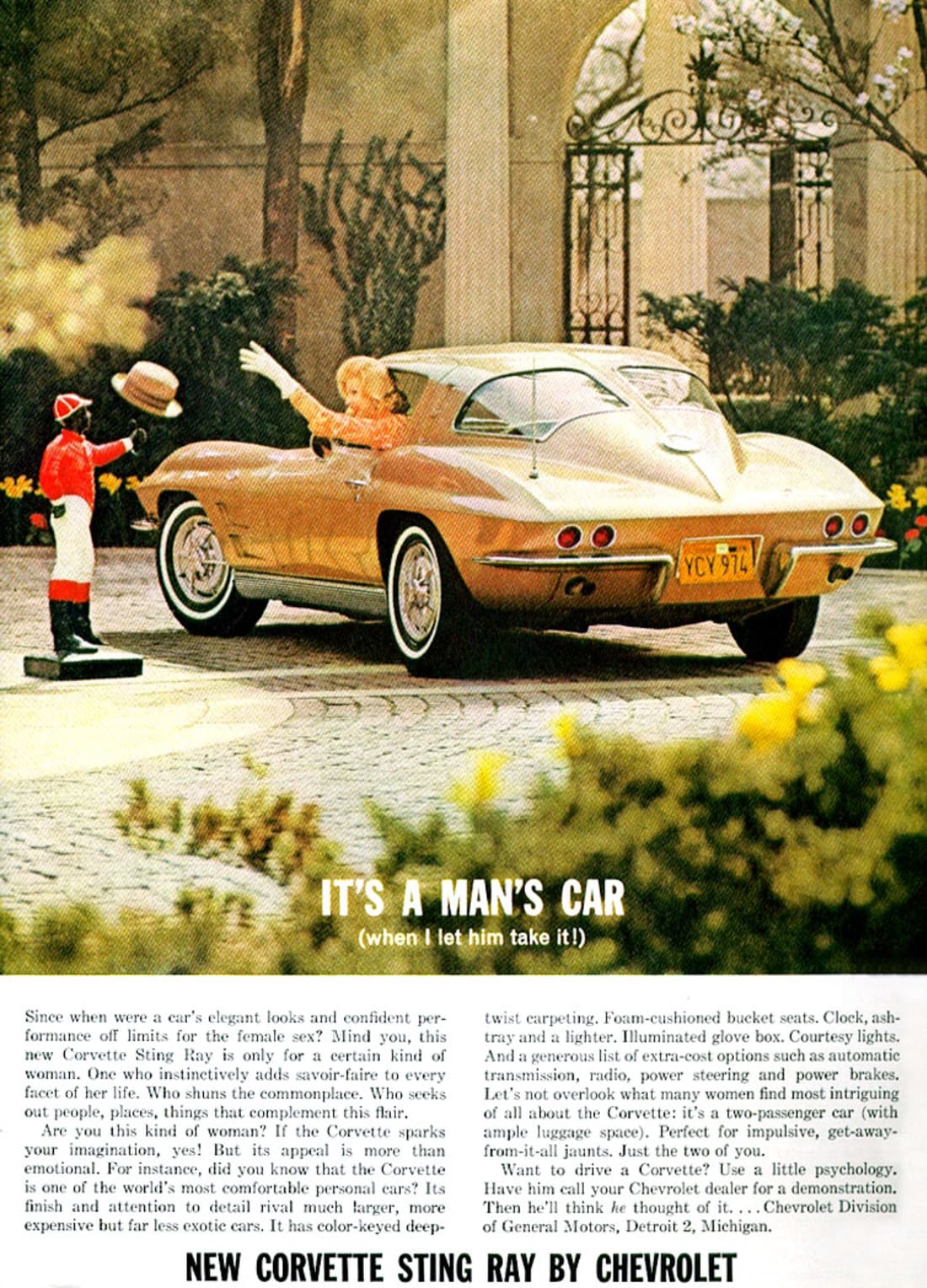 1963 Corvette Ad