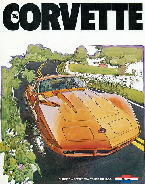 1974 Corvette Ad