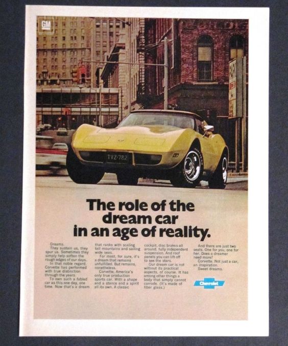 1977 Corvette Ad