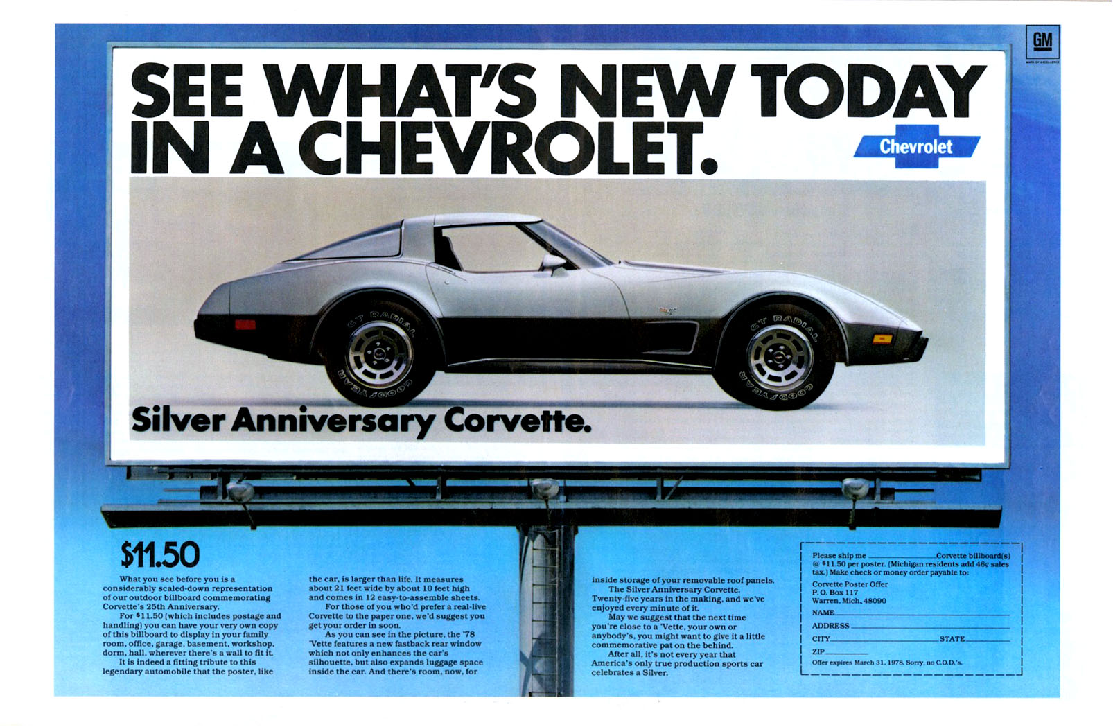 1980 Corvette Ad