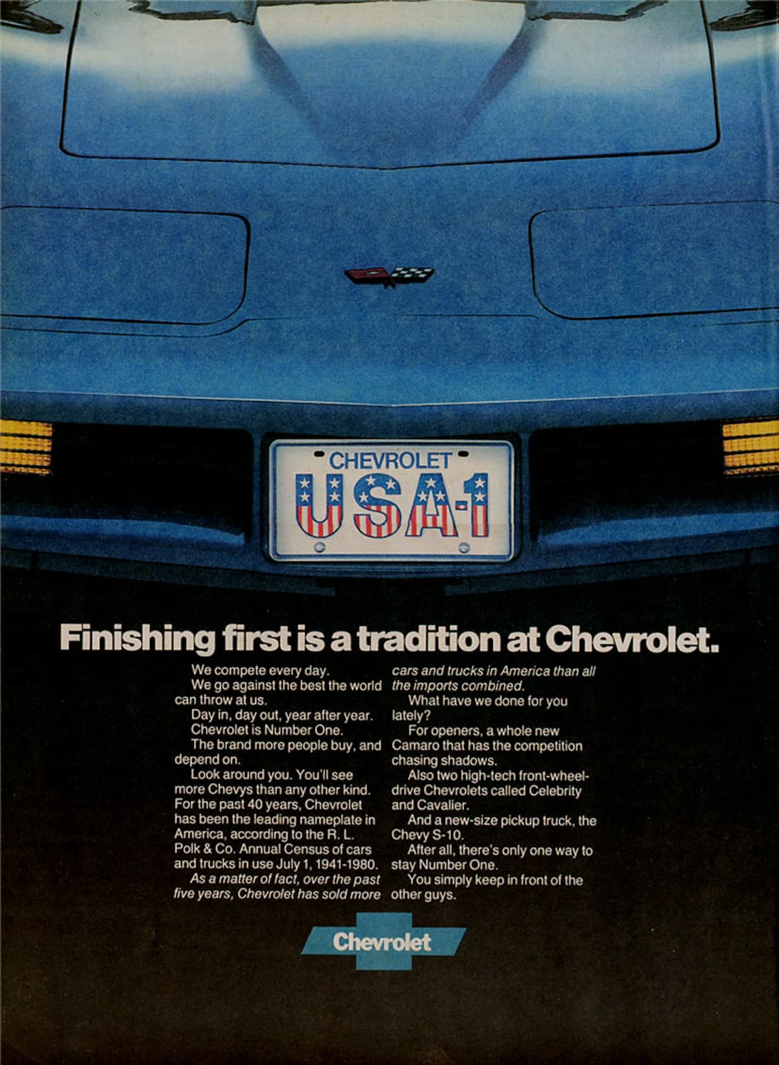 1982 Corvette Ad