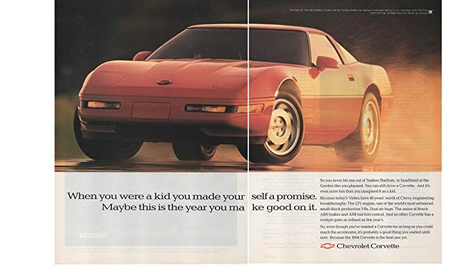 1994 Corvette Ad