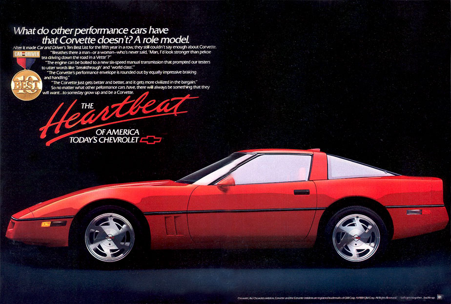 1996 Corvette Ad