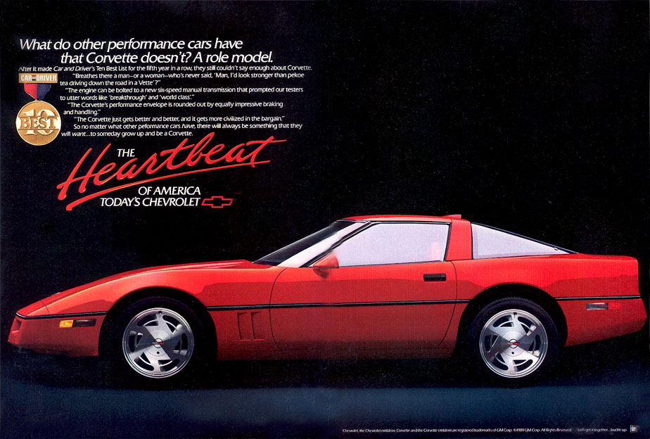 1996 Corvette Ad